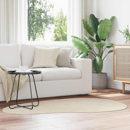 Områdesmattor HUARTE Beige 120 x 170 cm Polyester