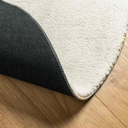 Områdesmattor HUARTE Kräm 140 x 200 cm Polyester