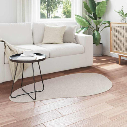 Områdesmattor HUARTE Sand 80 x 150 cm Polyester