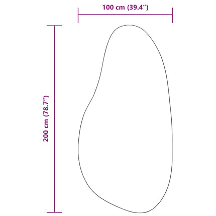 Områdesmattor HUARTE Grå 100 x 200 cm Polyester