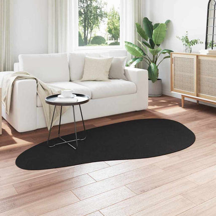 Områdesmattor HUARTE Svart 100 x 200 cm Polyester