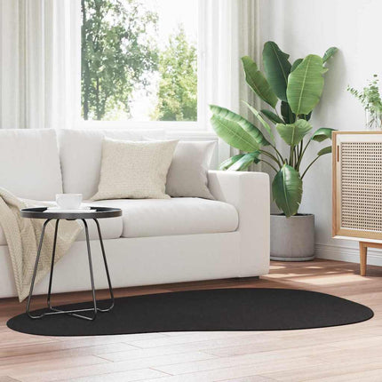 Områdesmattor HUARTE Svart 120 x 170 cm Polyester