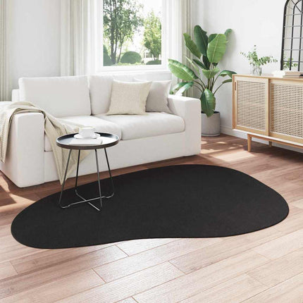 Områdesmattor HUARTE Svart 140 x 200 cm Polyester