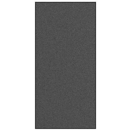 Dörrmatta Antracit och svart 120 x 250 cm Polyamid och PVC