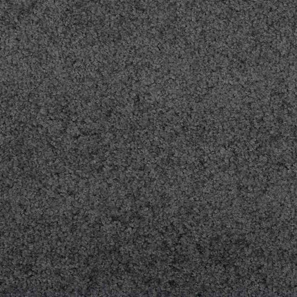 Dörrmatta Antracit och svart 120 x 350 cm Polyamid och PVC