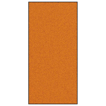 Dörrmatta Övrigt Orange och Svart 120 x 250 cm Polyamid och PVC