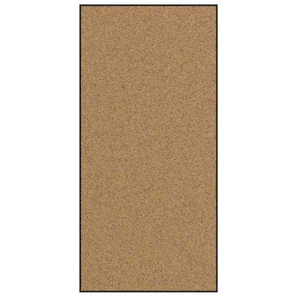 Dörrmatta Övrigt Kräm och svart 120 x 250 cm Polyamid och PVC