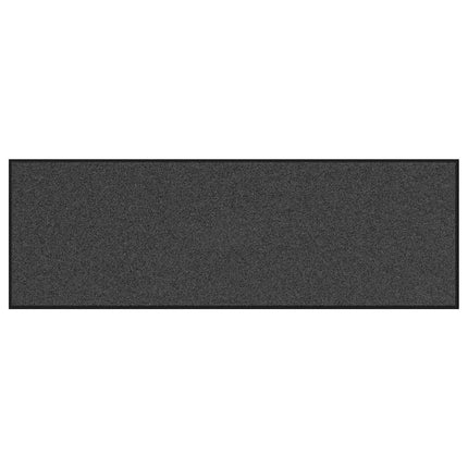 Dörrmatta Antracit och svart 60 x 180 cm 100% Polyamid