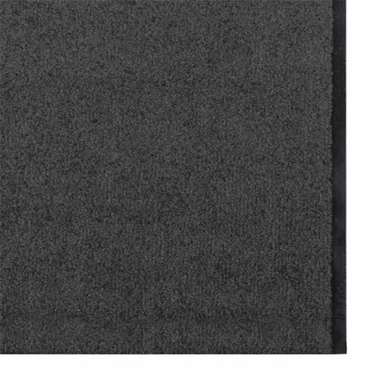 Dörrmatta Antracit och svart 120 x 350 cm 100% Polyamid