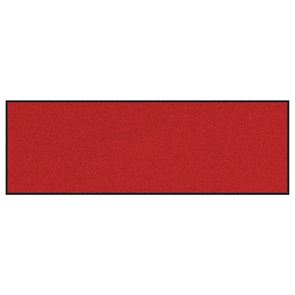 Dörrmatta Röd och Svart 60 x 180 cm 100% Polyamid
