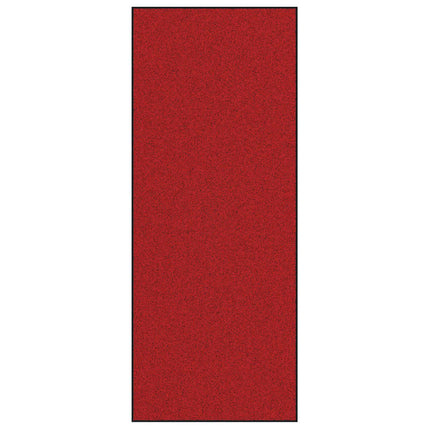 Dörrmatta Röd och Svart 120 x 300 cm 100% Polyamid