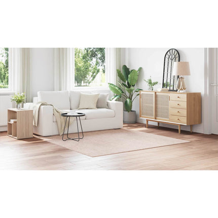 Anti-glid Shaggy Matta Kräm 200 x 200 cm PP
