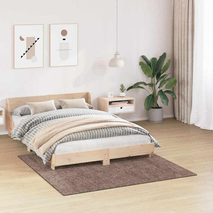 Anti-glid Shaggy Matta Brun 160 x 160 cm PP