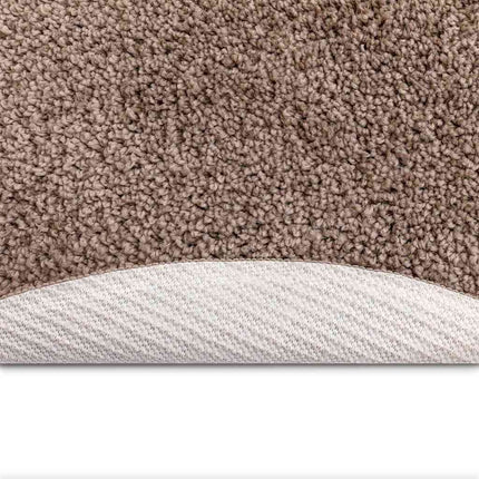 Anti-glid Shaggy Matta Brun 160 x 160 cm PP