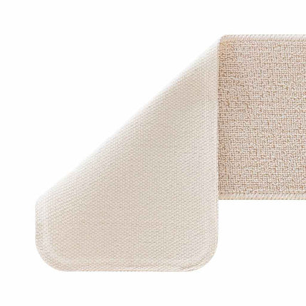 Halkfria trappmattor Latexbakgrund 15 pcs Kräm 60 x 25 cm PP