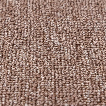 Halkfria trappmattor 15 pcs Ljusbrun 75 x 20 cm PP