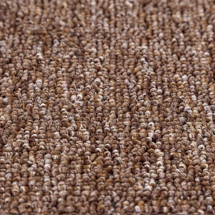 Halkfria trappmattor Latexbakgrund 15 pcs Brun 60 x 25 cm PP