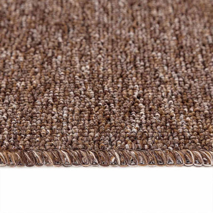 Halkfria trappmattor Latexbakgrund 15 pcs Brun 60 x 25 cm PP