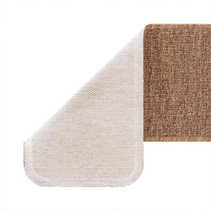Halkfria trappmattor Latexbakgrund 15 pcs Gul 60 x 25 cm PP
