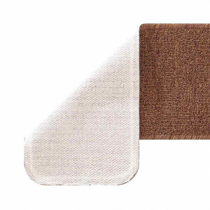 Halkfria trappmattor Latexbakgrund 15 pcs Gul 60 x 25 cm PP