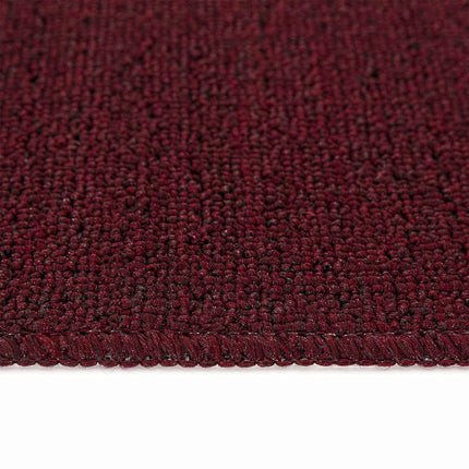 Halkfria trappmattor 15 pcs Bordeaux 60 x 25 cm PP