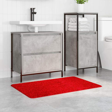 Halkfri Badmatta Röd 60 x 90 cm PP