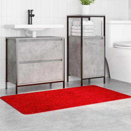 Halkfri Badmatta Röd 70 x 120 cm PP