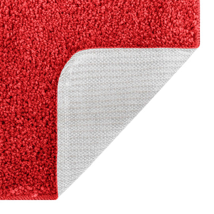Antisklid badmatta set 3 pcs Röd PP