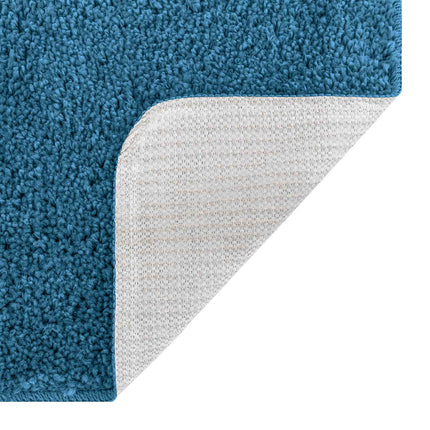 Antisklid badmatta set 3 pcs Blå PP