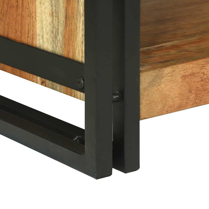 Kaffeebord Brun 120 x 50 x 38 cm Massivt Akaciaträ