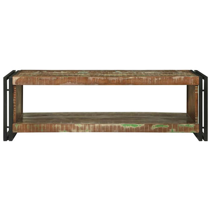 Kaffeebord 120 x 50 x 38 cm Solid återvunnen trä