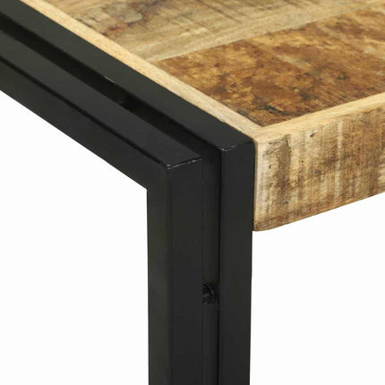 Kaffeebord 2 pcs Brun 48 x 40 x 40 cm Massivt mangoträ