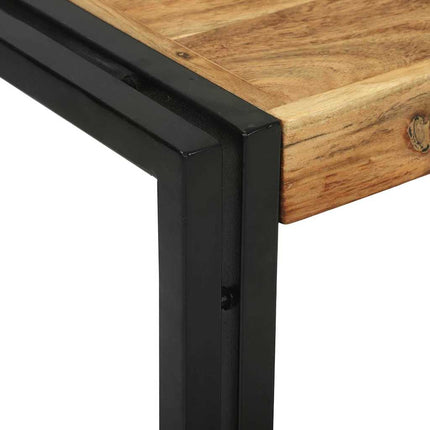 Kaffeebord 2 pcs Brun 48 x 40 x 40 cm Massivt Akaciaträ
