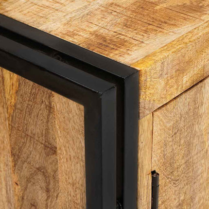 Sideboard Brun 80 x 33 x 70 cm massivt mangoträ