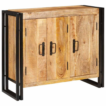 Sideboard Brun 80 x 33 x 70 cm massivt mangoträ