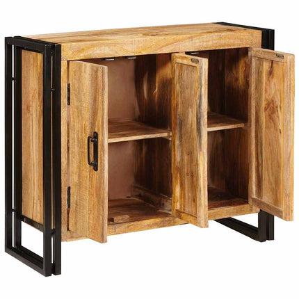 Sideboard Brun 80 x 33 x 70 cm massivt mangoträ