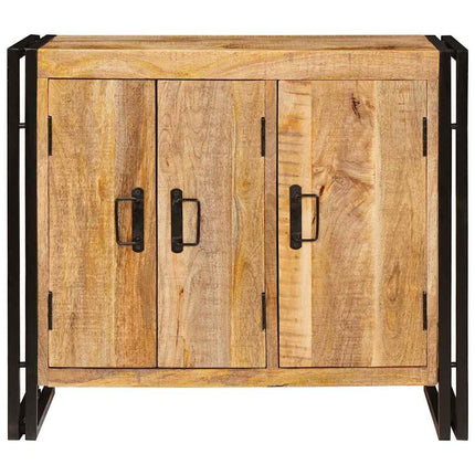 Sideboard Brun 80 x 33 x 70 cm massivt mangoträ