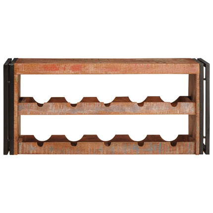 Vinställ Brun 100 x 45 x 33 cm Massivt återvunnet trä
