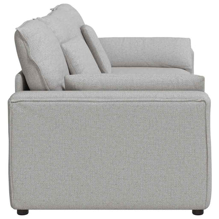 Modulsoffa med dynor molngrå