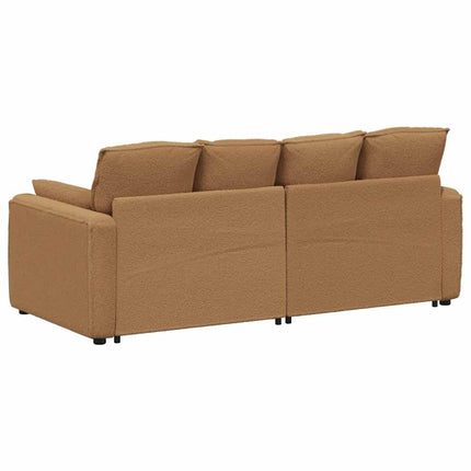 Modulsoffa med dynor beige