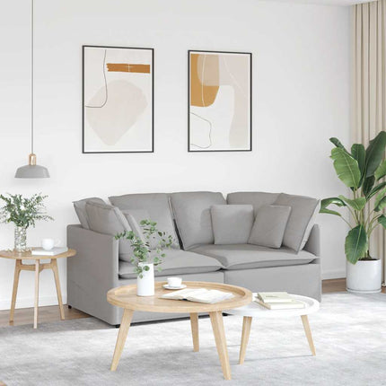 Modulsoffa Med Dynor I Tyg