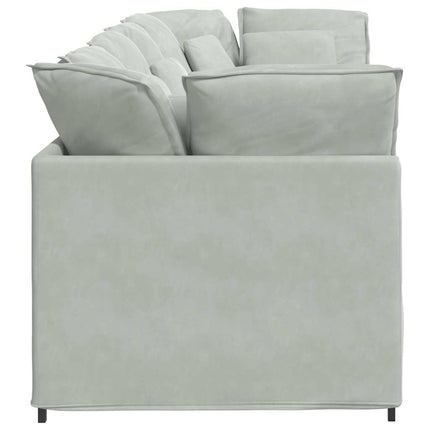 Modulsoffa Med Dynor Sammet