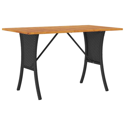Loungegrupp med dynor 6 delar svart konstrotting