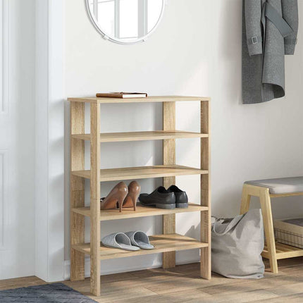 Skohylla sonoma-ek 61x32x87,5 cm konstruerat trä
