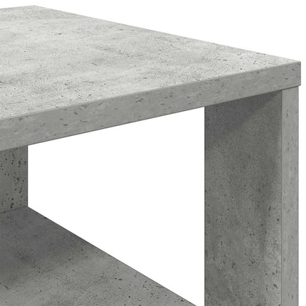 Skohylla betonggrå 61x32x87,5 cm konstruerat trä