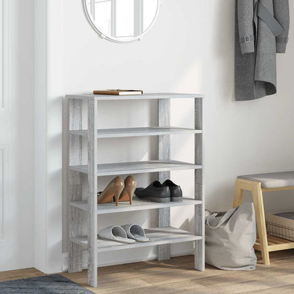 Skohylla grå sonoma 61x32x87,5 cm konstruerat trä
