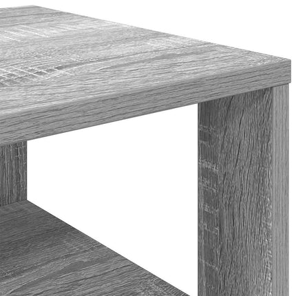Skohylla grå sonoma 61x32x105 cm konstruerat trä
