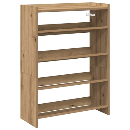 Skohylla ek 60x25x81 cm konstruerat trä