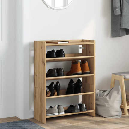Skohylla ek 60x25x81 cm konstruerat trä