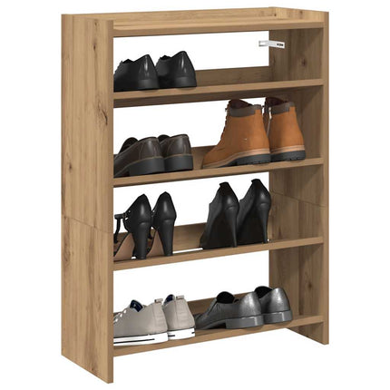 Skohylla ek 60x25x81 cm konstruerat trä